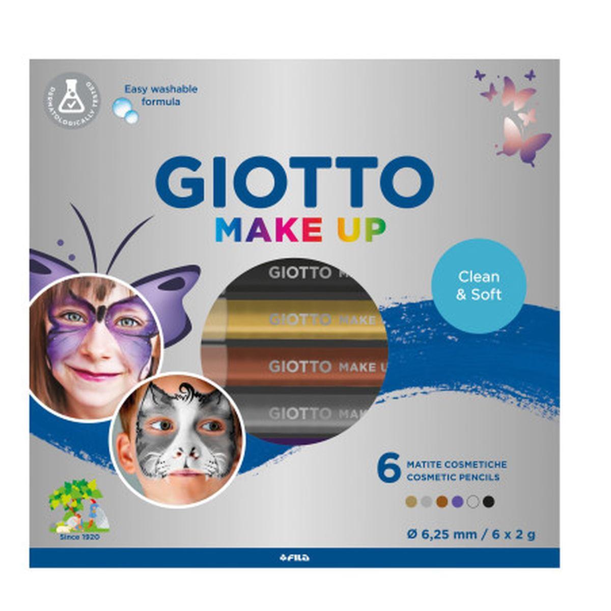 Giotto make up metallic 6 pz