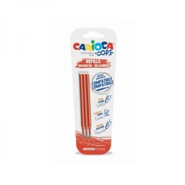 Carioca oops refil rosso 3pz