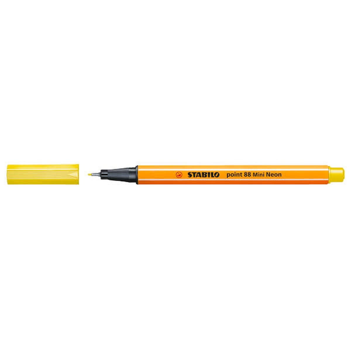 MARKER POINT 88 GIALLO NEON pz.10