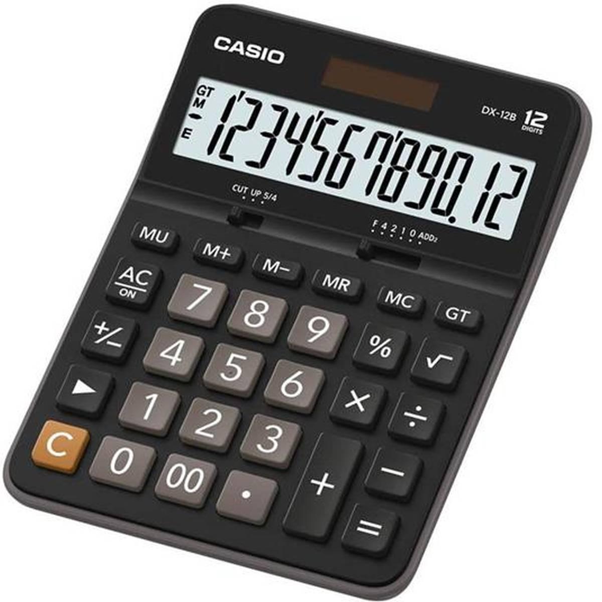 Calcolatrice da banco 12 cifre dx-12b