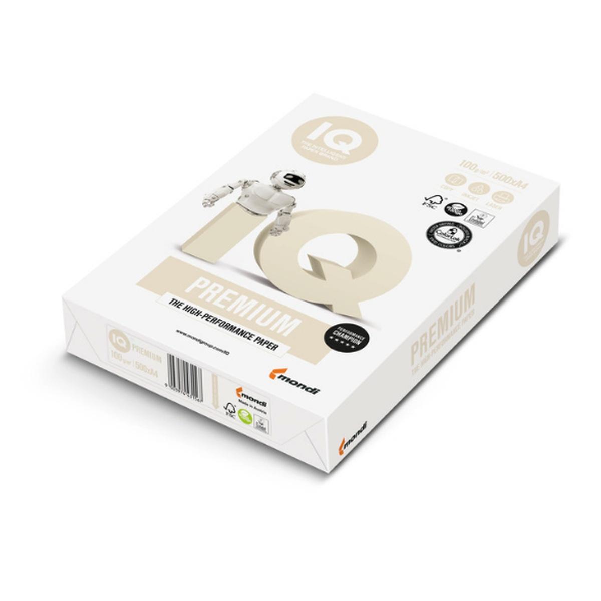 Iq premium bianco a3 120gr. pz.250