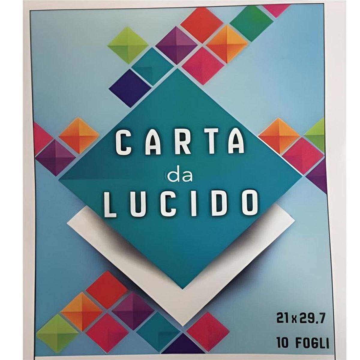 Blocco carta lucida a4 10fg