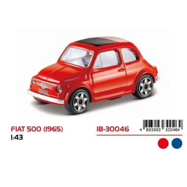 Burago fiat 500 1965 1:43