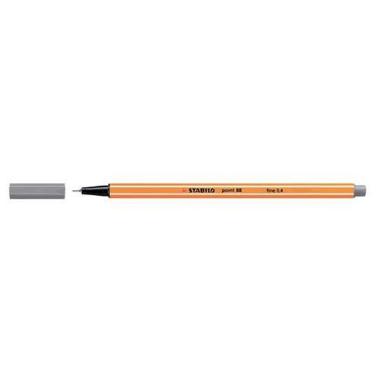 Marker point 88 grigio scuro pz.10
