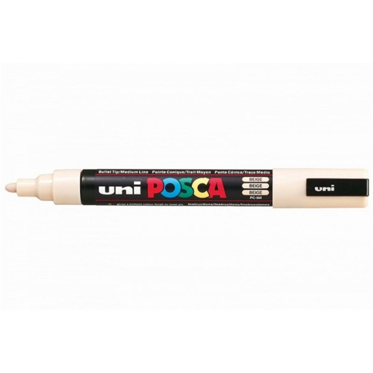Uni posca punta media beige