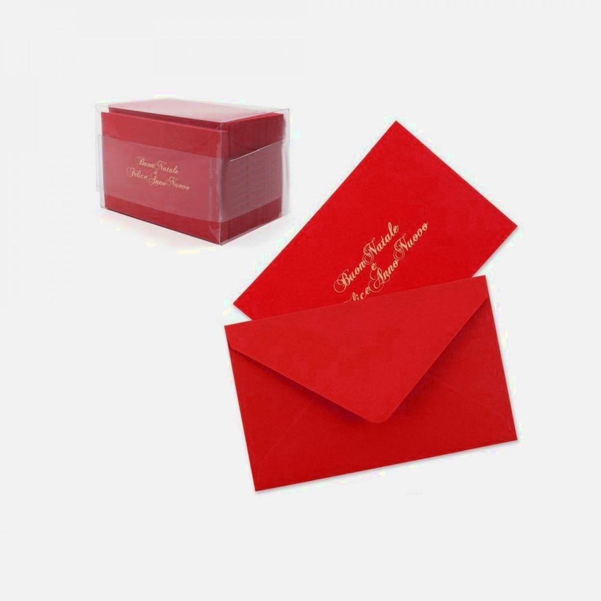 Monosoggetto natale rosso stampa oro a caldo cf 100/100 f.to 4