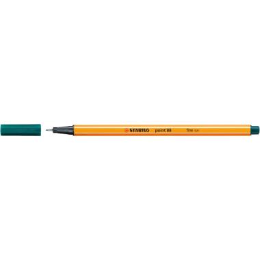 Marker point 88 verde pino pz.10