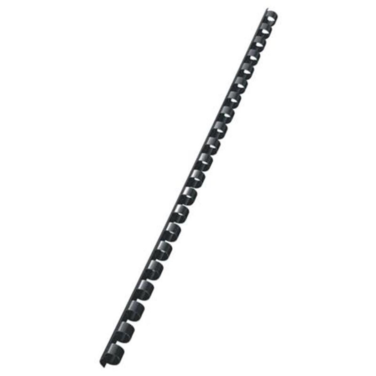 Spirali 6mm nero 100lpz