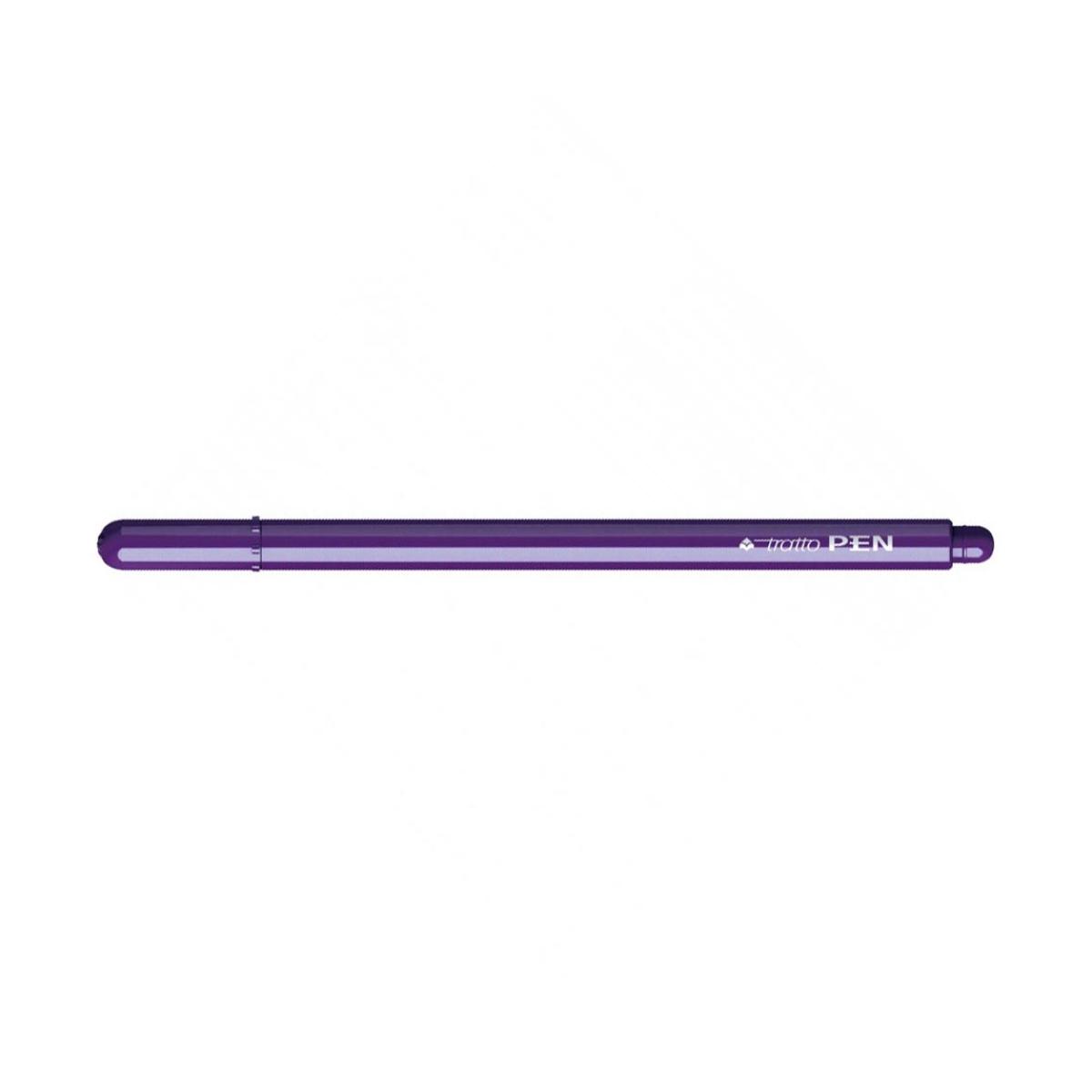 Tratto pen cf. 12 pz. viola metal
