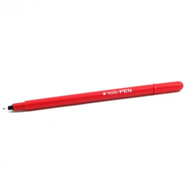 Tratto pen cf. 12 pz. rosso carminio