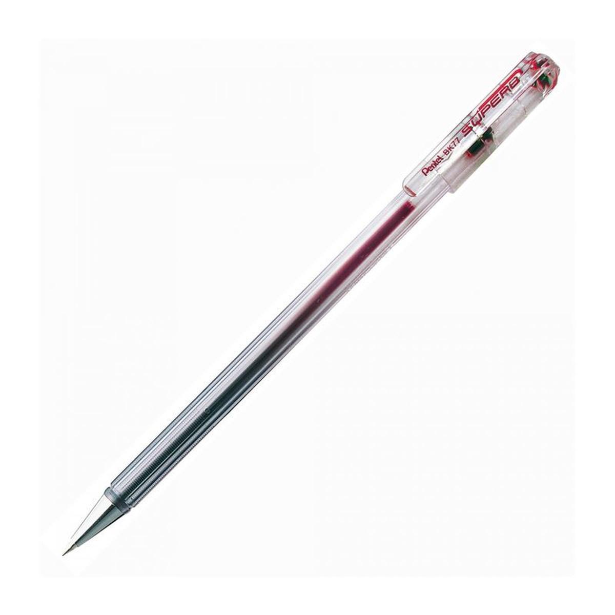 Penna sfera superb rosso pz.12