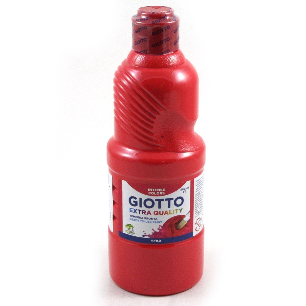 Giotto tempera pronta 500 ml rosso scarlatto