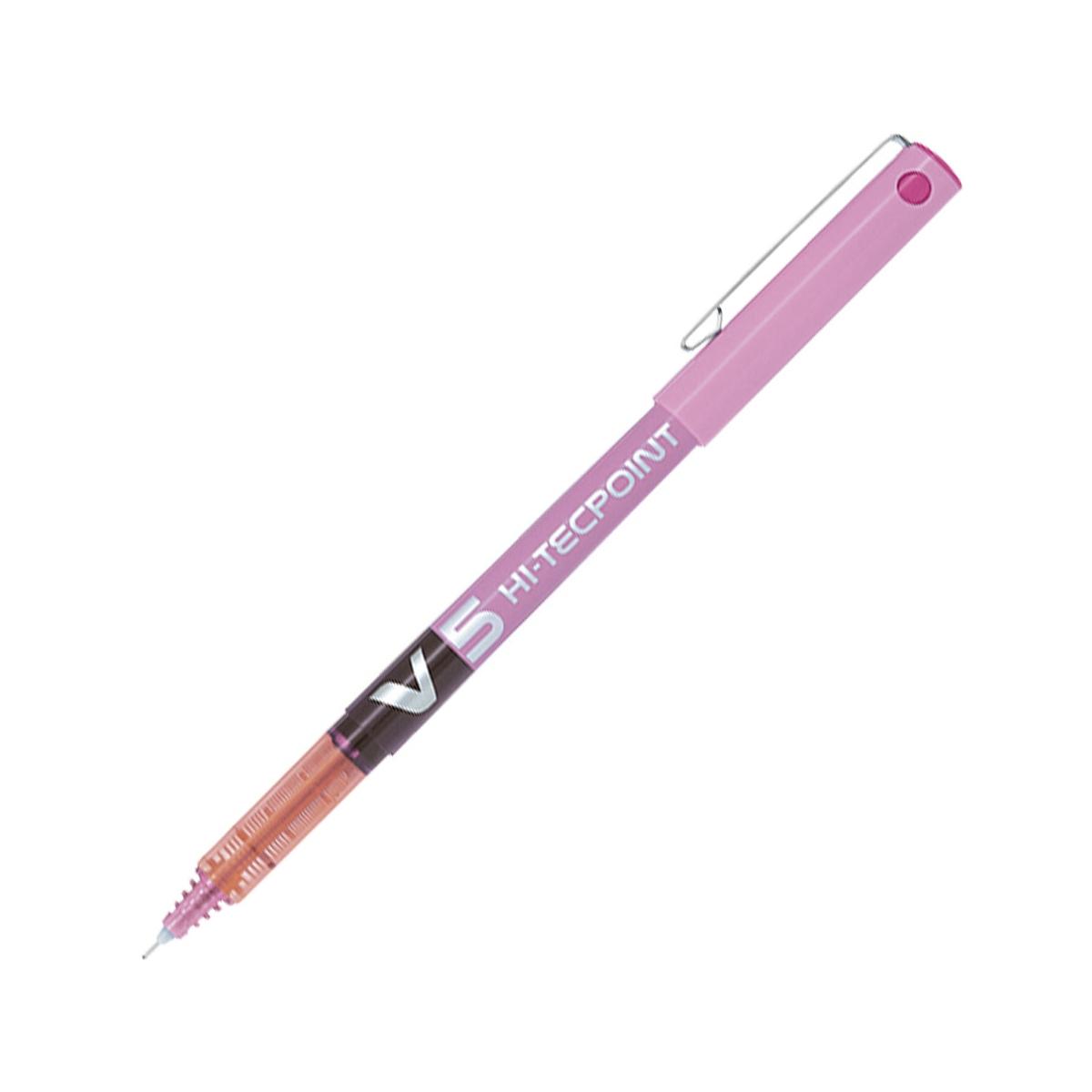 Penne hi-tecpoint v5 cf.12 pz. rosa