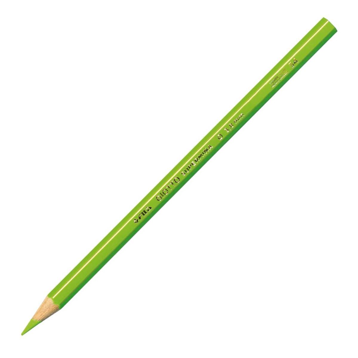 Giotto supermina verde fluo 12 pz
