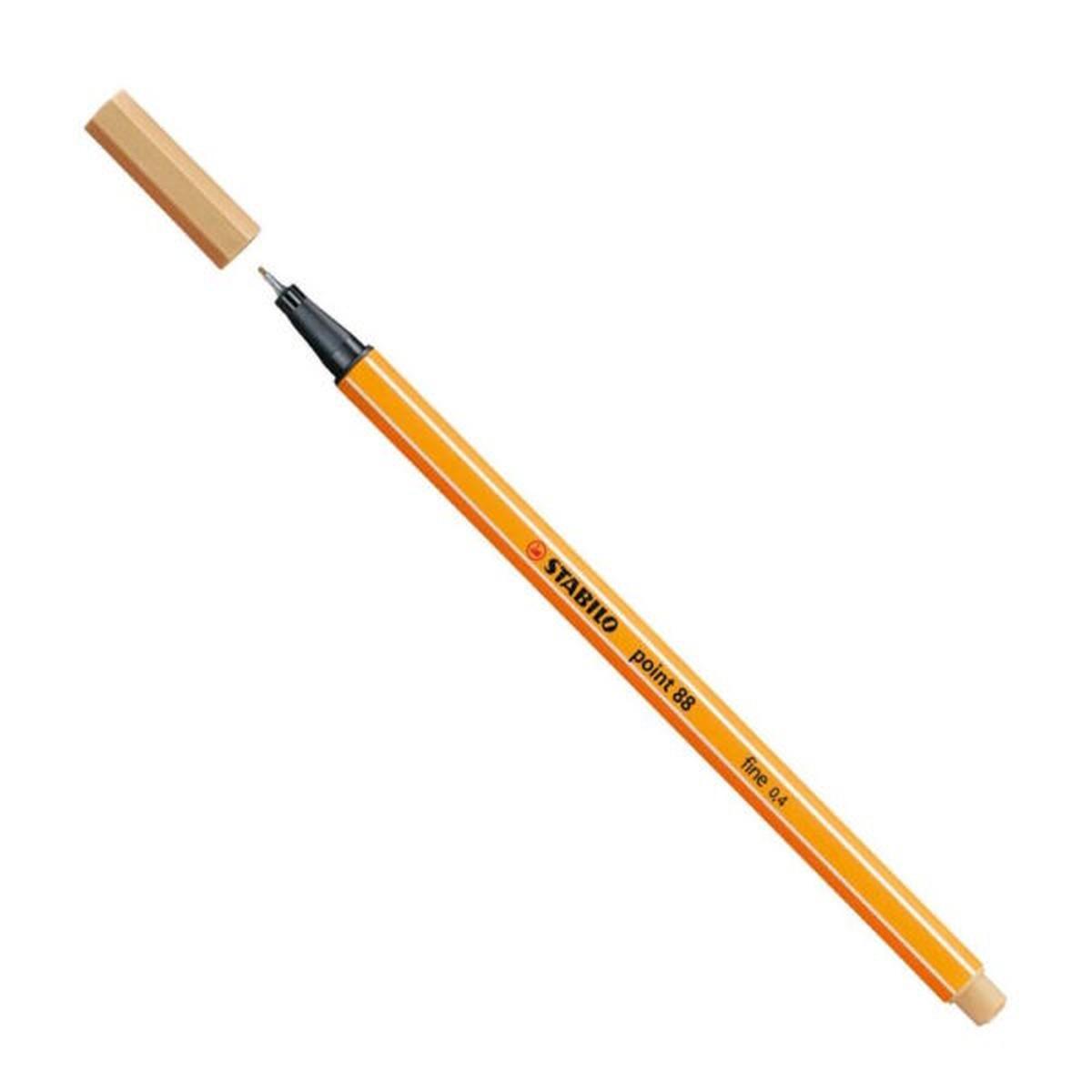 MARKER POINT 88 ARANCIO CHIARO pz.10