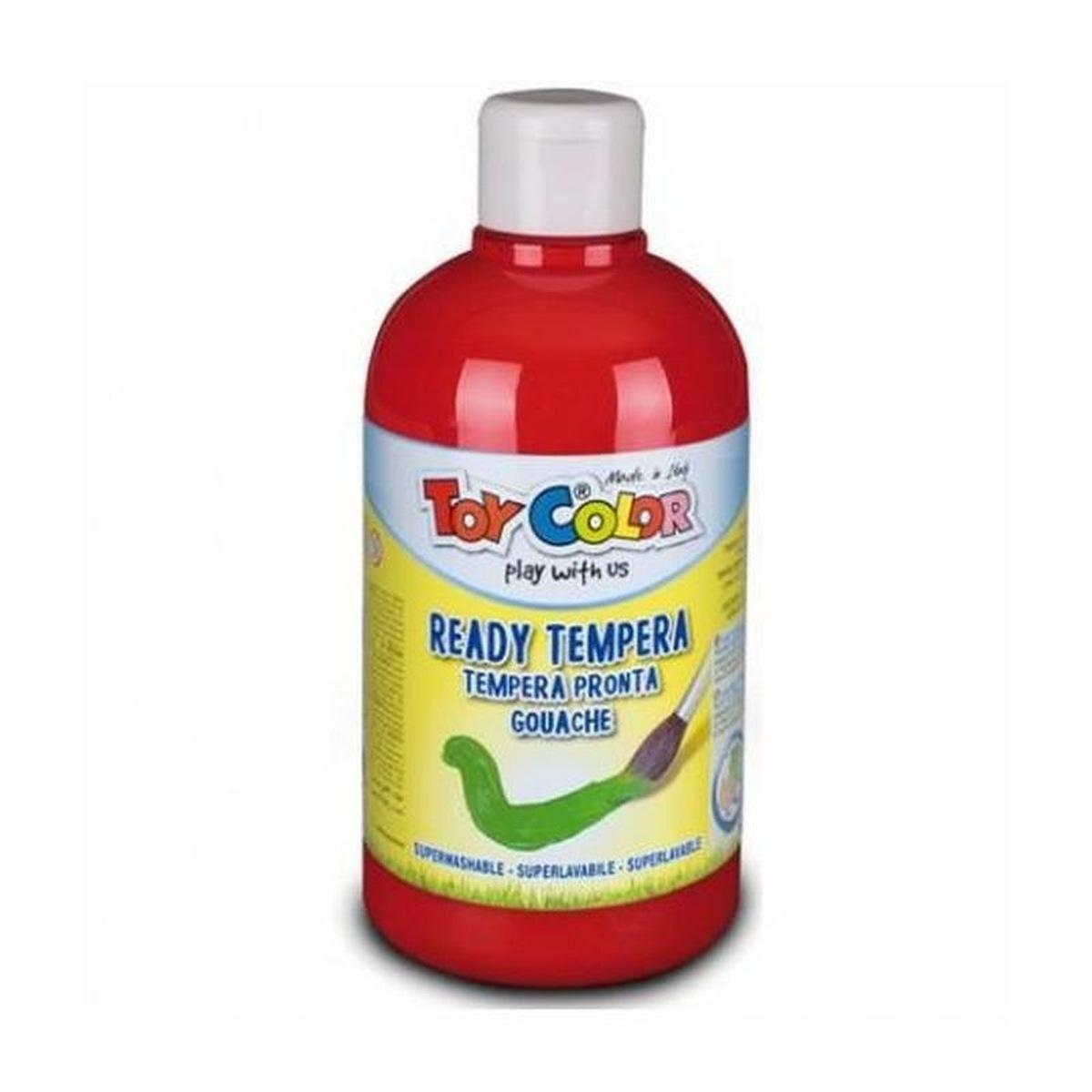 Tempera pronta 500ml  rosso scuro