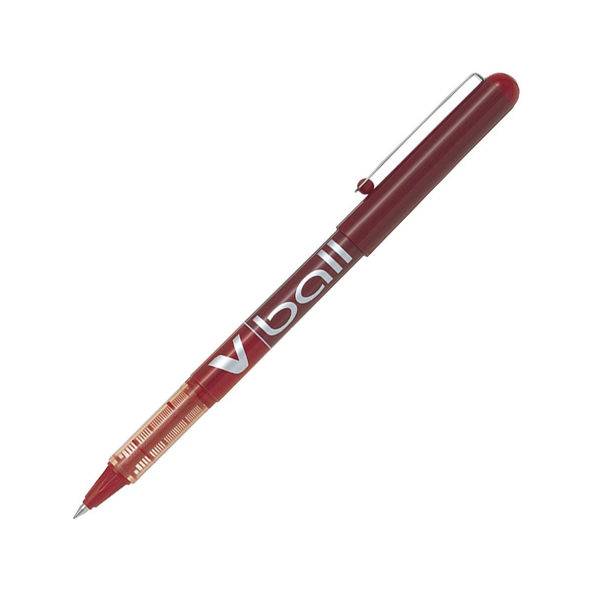 Penna v-ball rt 0,5 cf 12pz. rosso