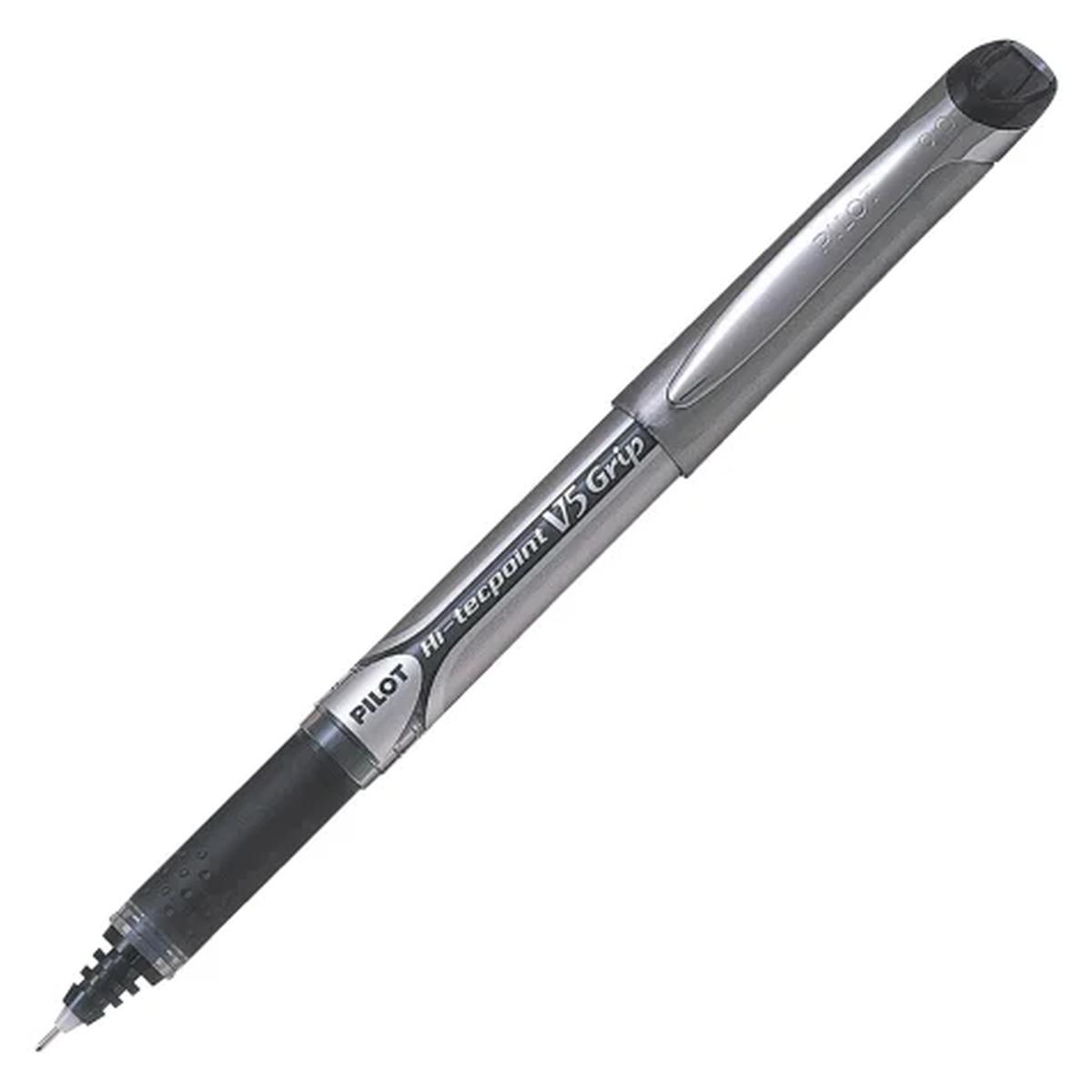 Penne hi-tecpoint v5-grip cf.12 pz.nero