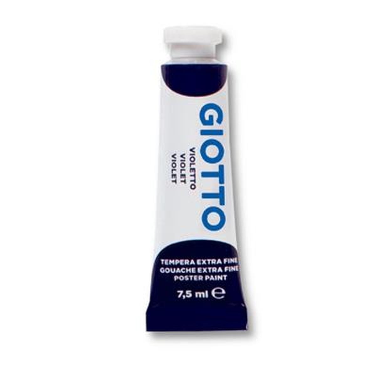 Tempera tubetto 7,5ml cf.10 pz.viola