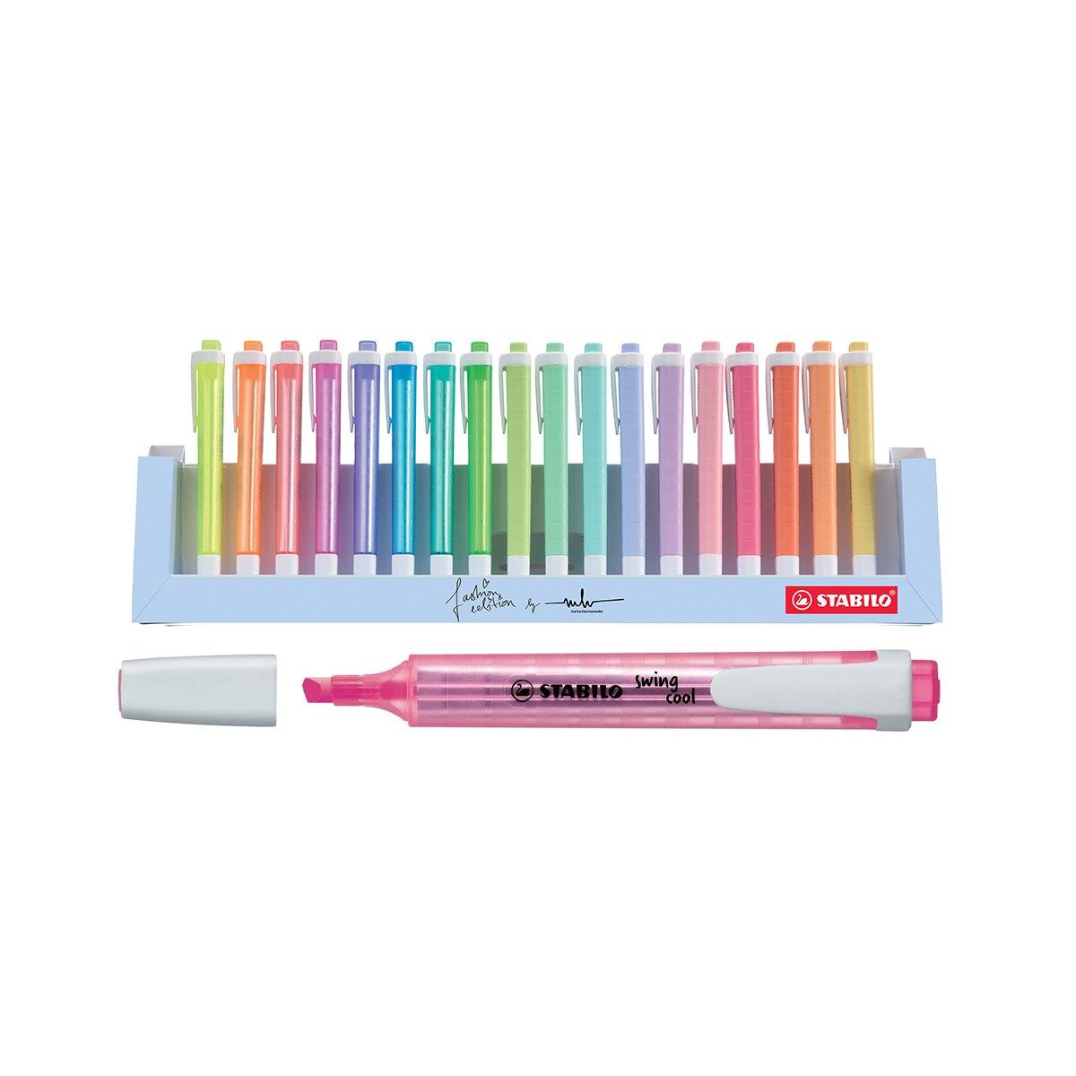 Stabilo swing cool pastel set da 18 scrivania