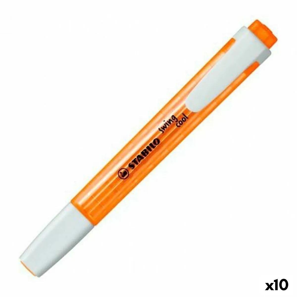 Stabilo swing cool arancione 10pz