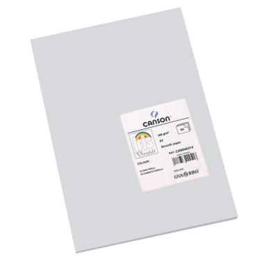Foglio vivaldi a3 185g grigio chiaro pz50