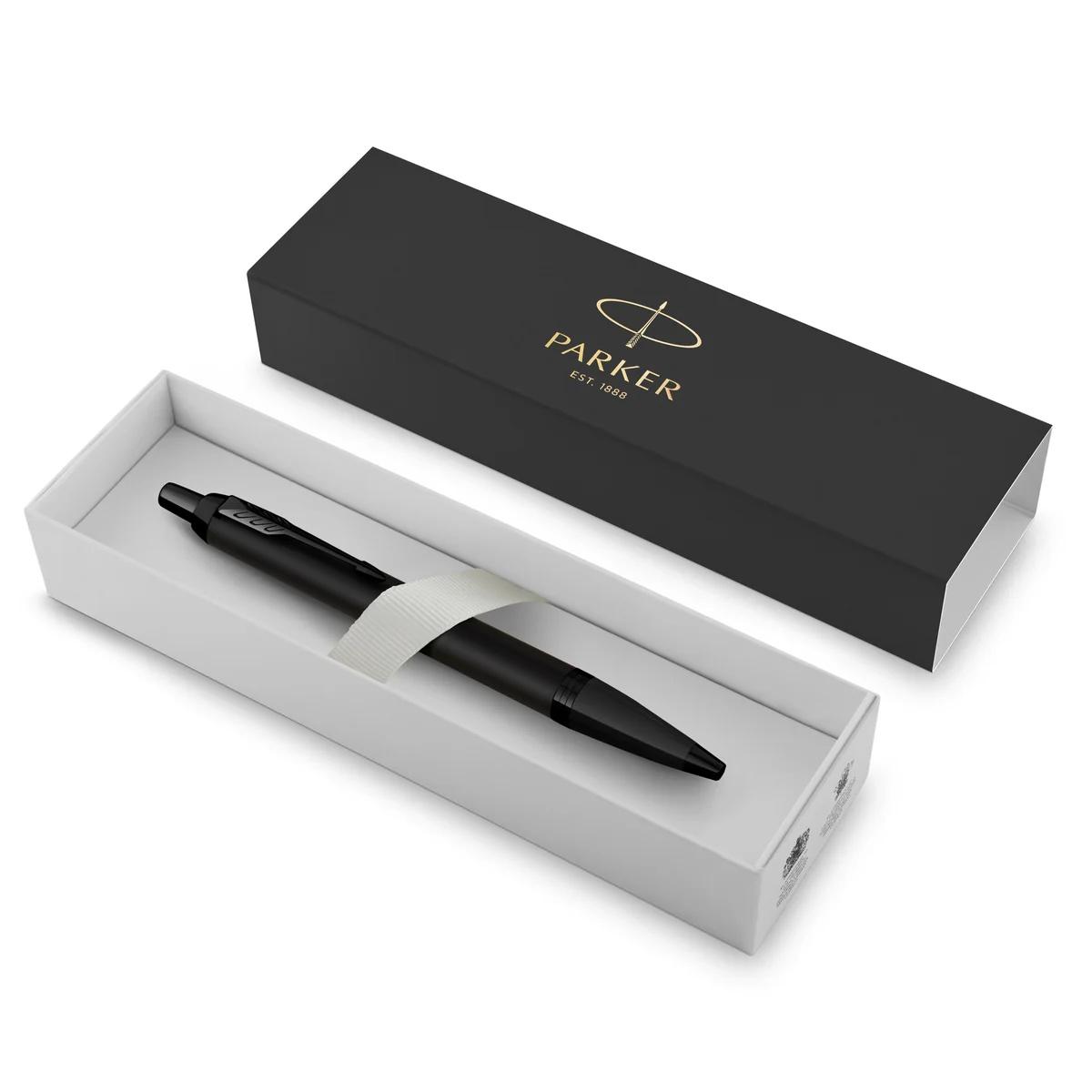 Penna parker im mblk nero bt bp m
