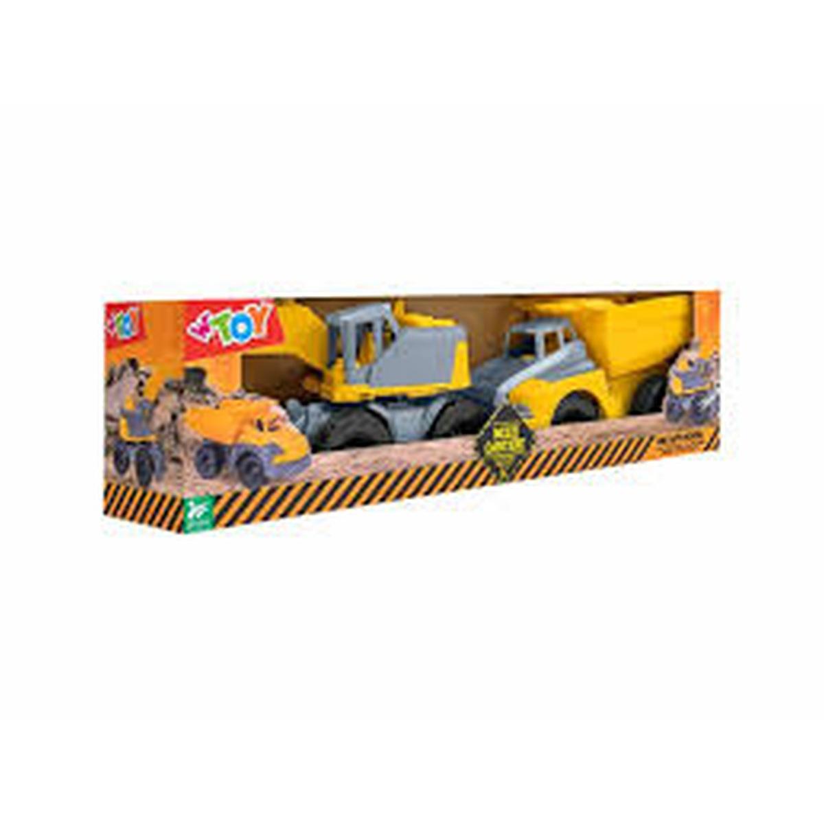 Set 2 veicoli lavoro 18 cm.
