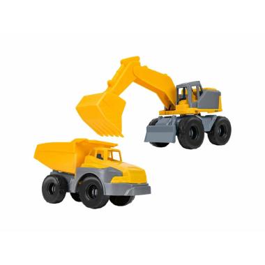 Set 2 veicoli lavoro 18 cm.