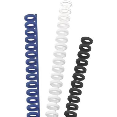 Spirale plastica mm 14  pz100 blu
