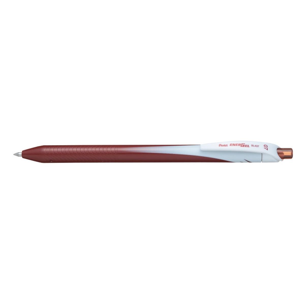Penna energel bl437 0.7mm marrone 12pz