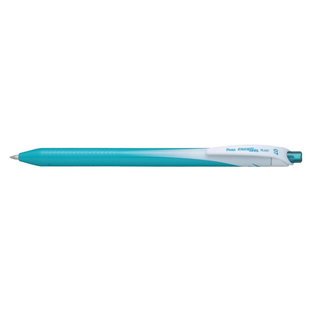 Penna energel bl437 0.7mm turchese 12pz