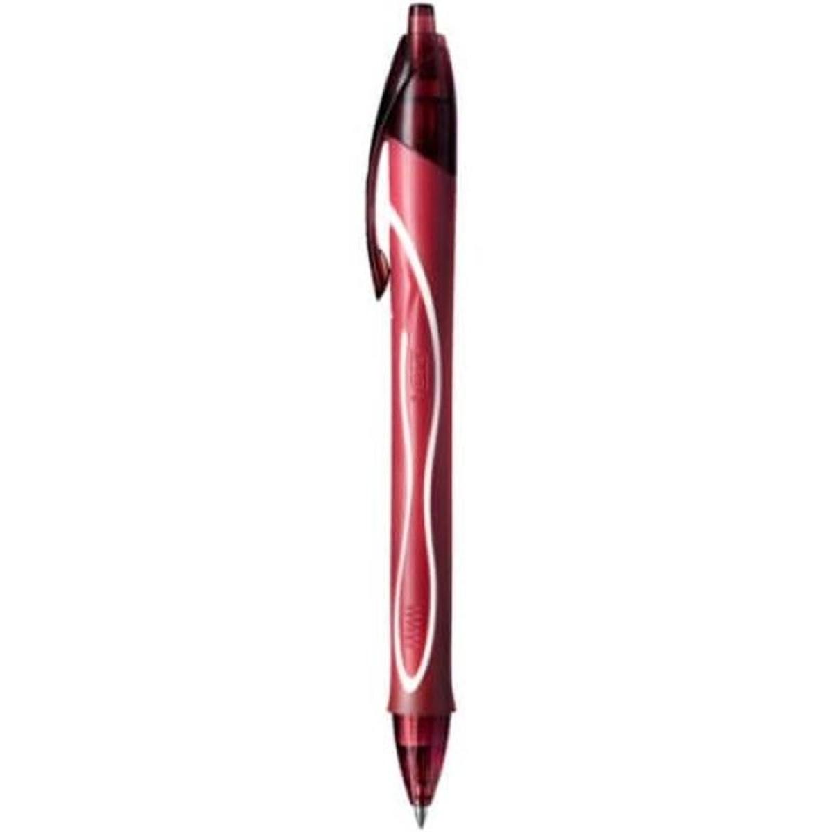 Penna bic intensity gel quuick dry rosso pz12