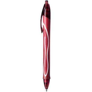 Penna bic intensity gel quuick dry rosso pz12