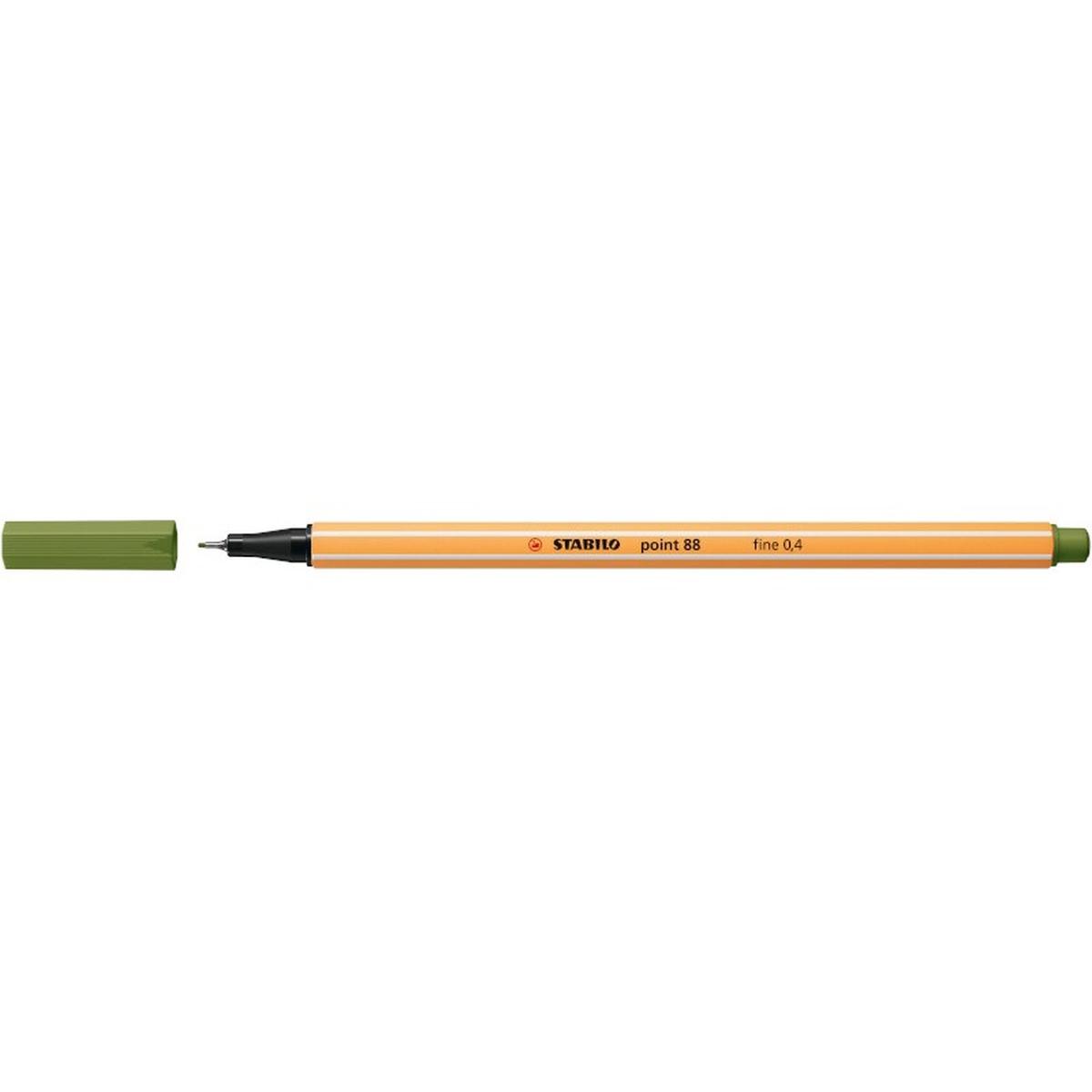 Marker point 88 verde mimetico pz.10