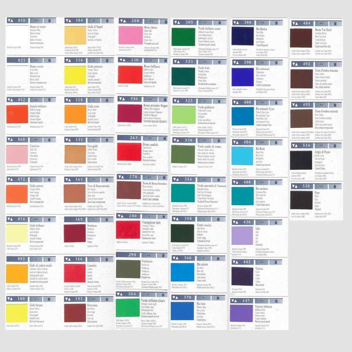 Tubetto polycolor 20ml blu oltremare