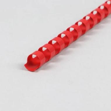 Spirali in plastica 22mm cf50 rosso