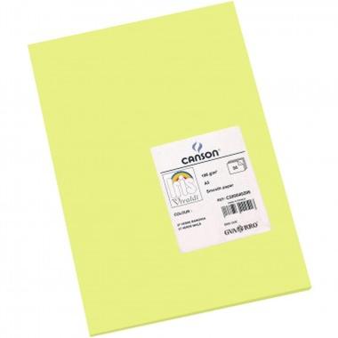 Foglio vivaldi a3 185 gr  50fg verde mela