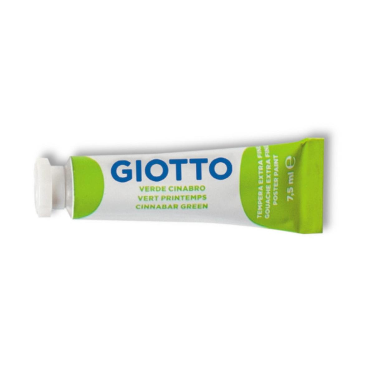 Tempera tubetto 7,5ml cf.10 pz.verde cinabro