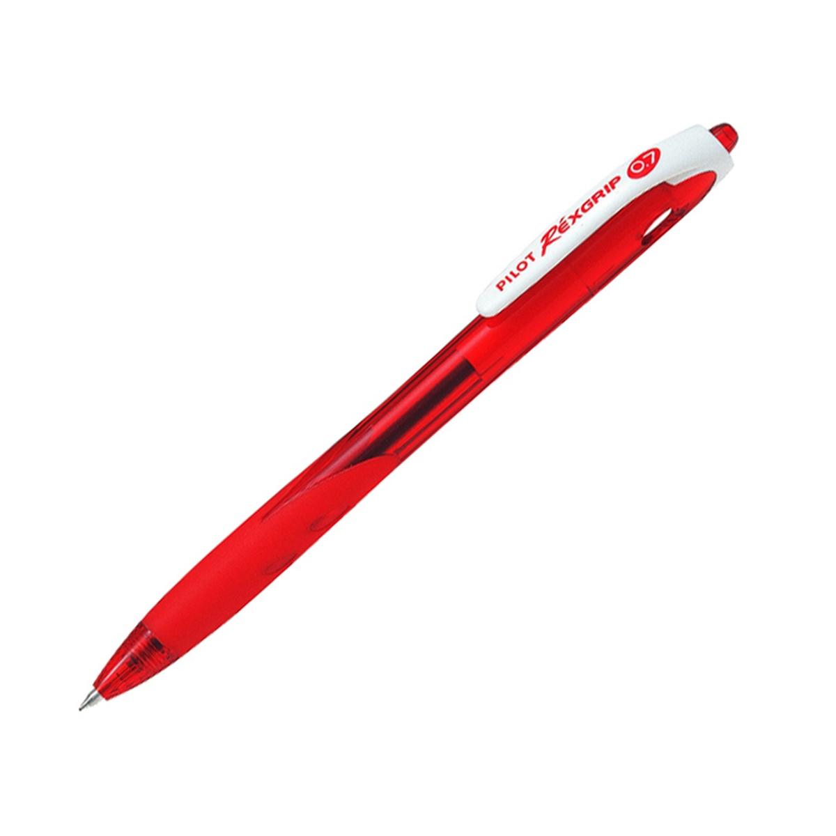 Penna sfera rexgrip 0,7 cf.12 pz.rosso