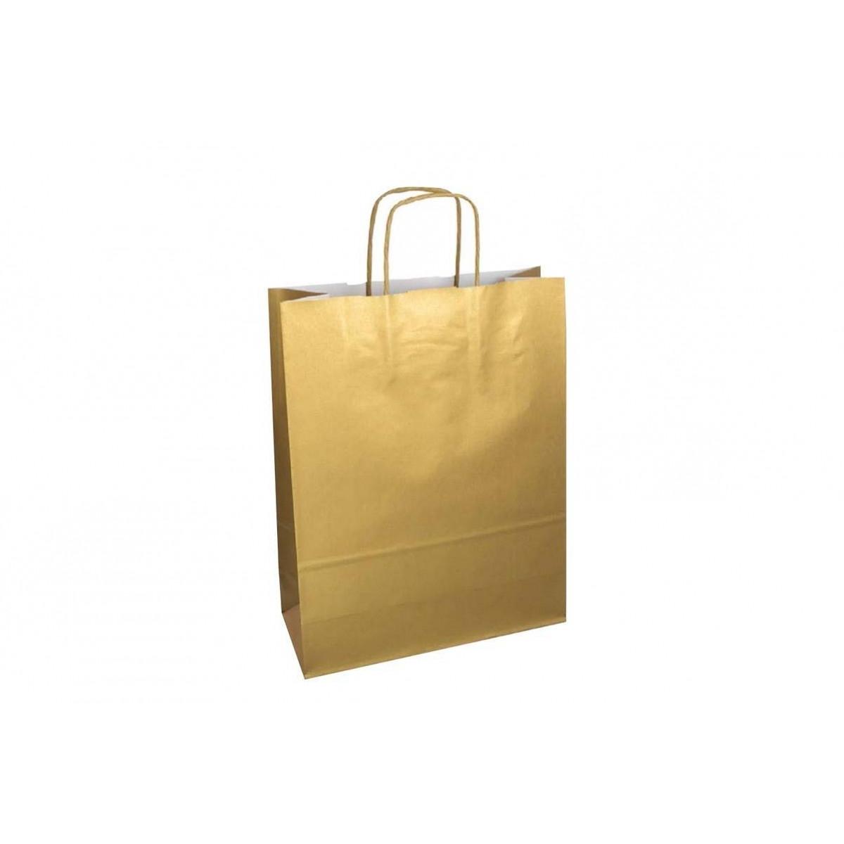 Shoppers cordino 36x12x41 oro