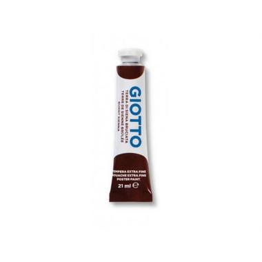 Tempera tubetto 21ml cf.6pz.terra di siena bruciata