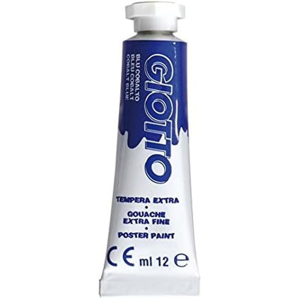 Tempera tubetto 12ml cf.6pz.blu cobalto
