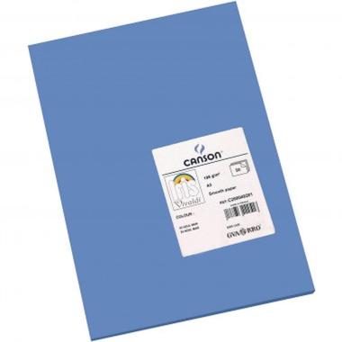 Fogli vivaldi a4 185 gr 50fg azzurro