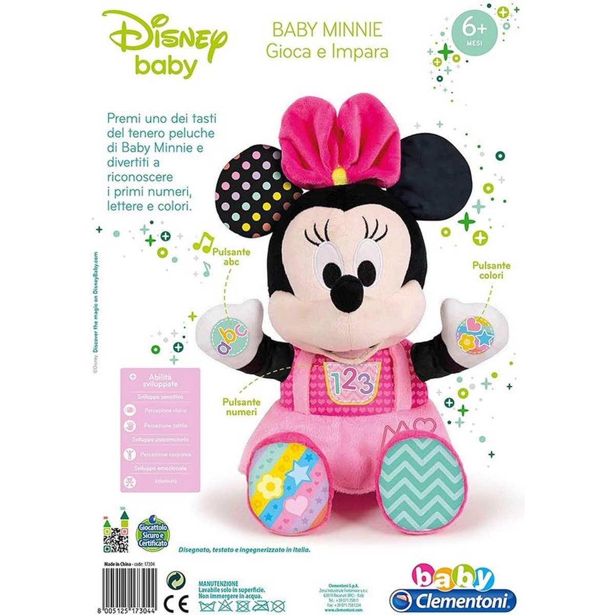 Baby minnie peluche interattivo