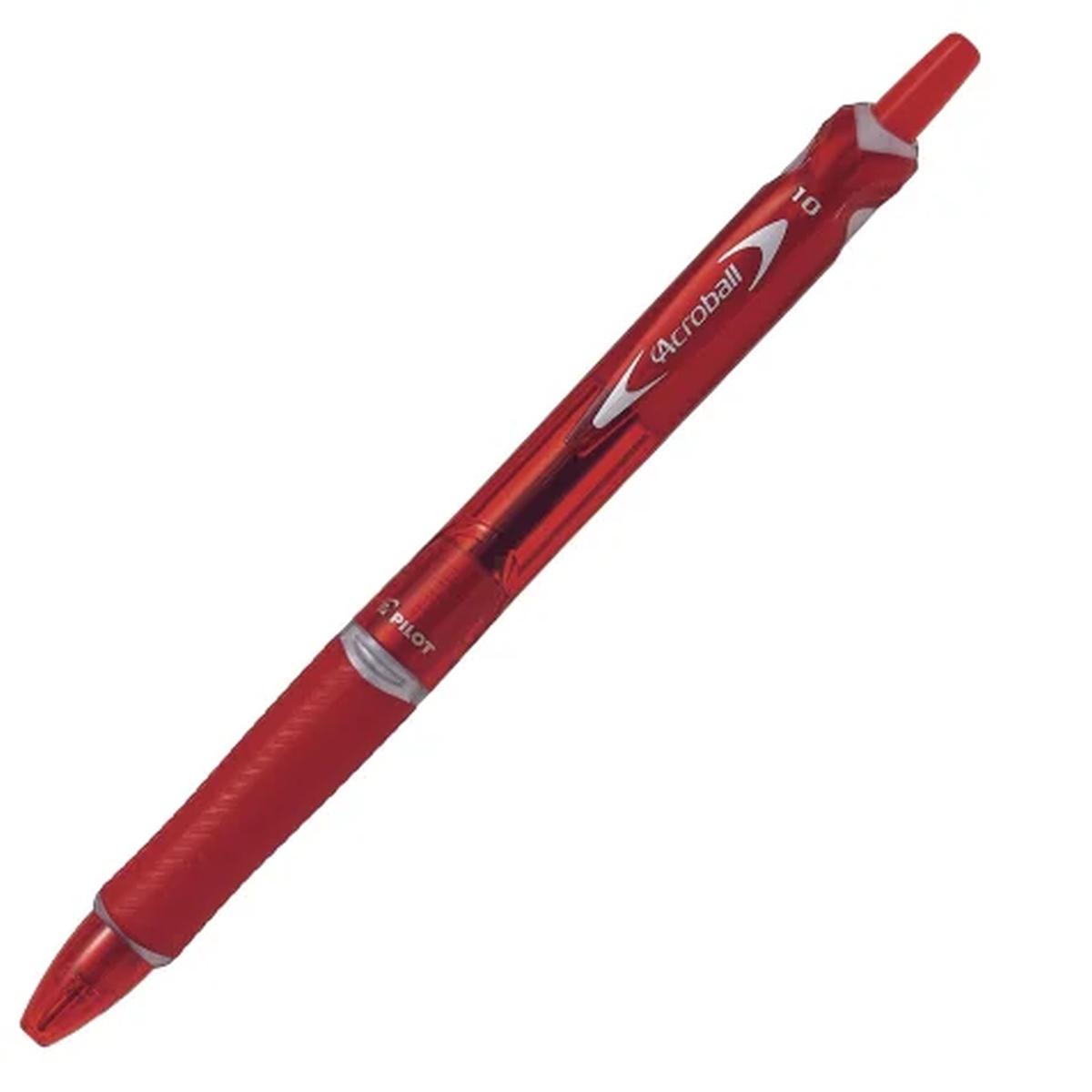 Penna acroball fine cf12 rosso