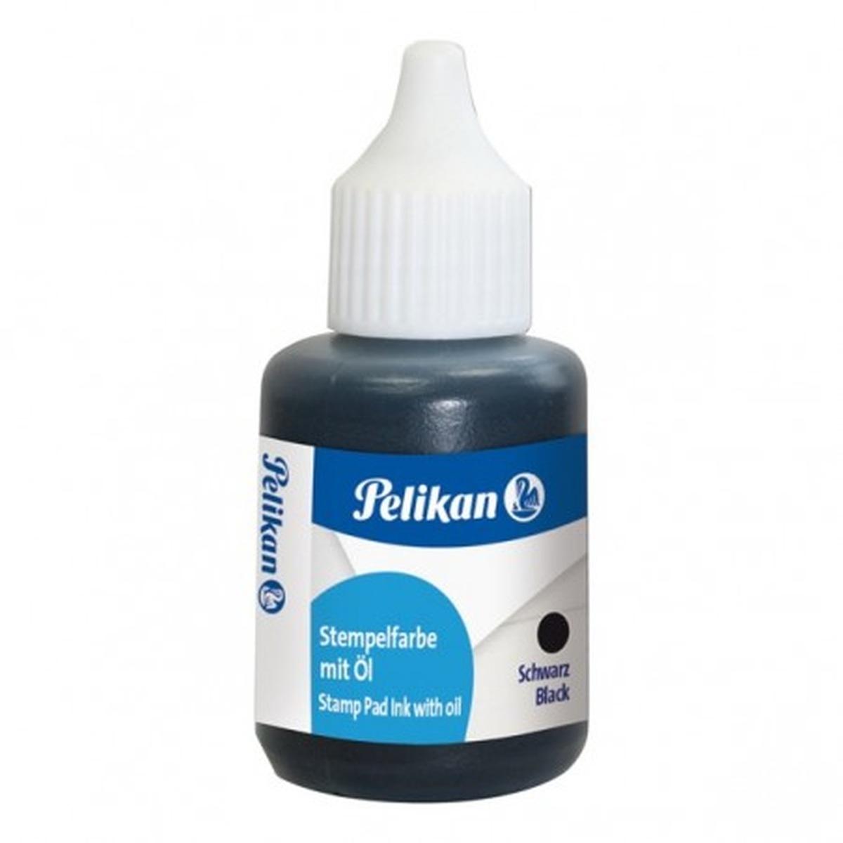 Inchiostro c/olio x timbri 30 ml   nero