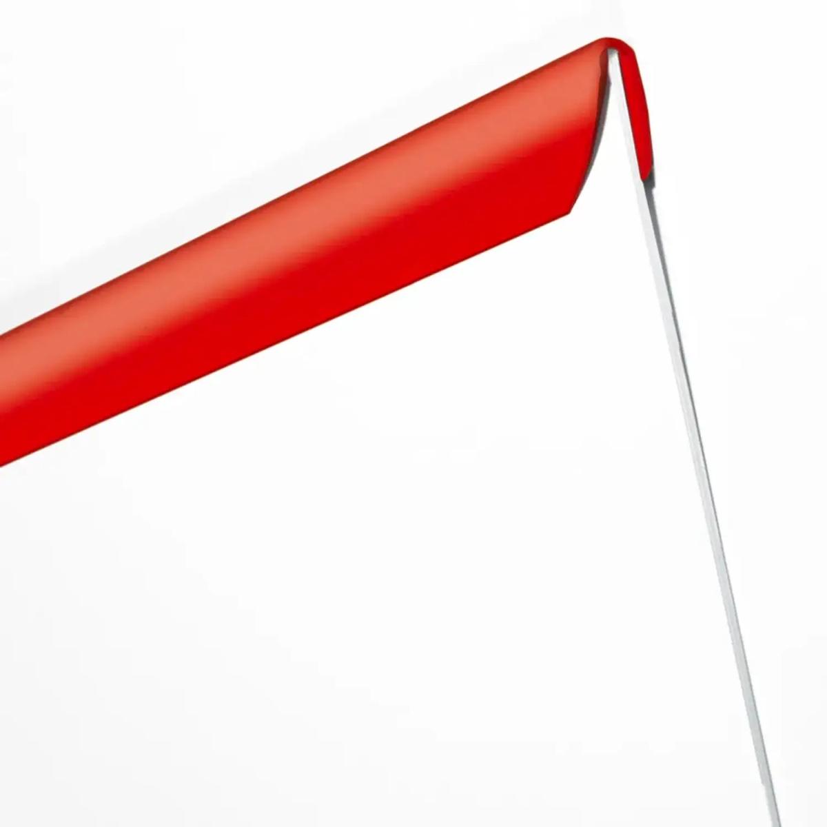 Dorsini in plastica mm4 cf100 rosso