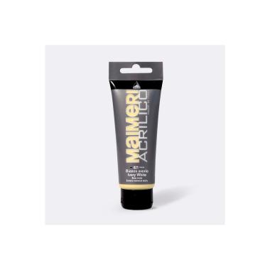 Tubo acrilico maiam bianco avorio     75ml