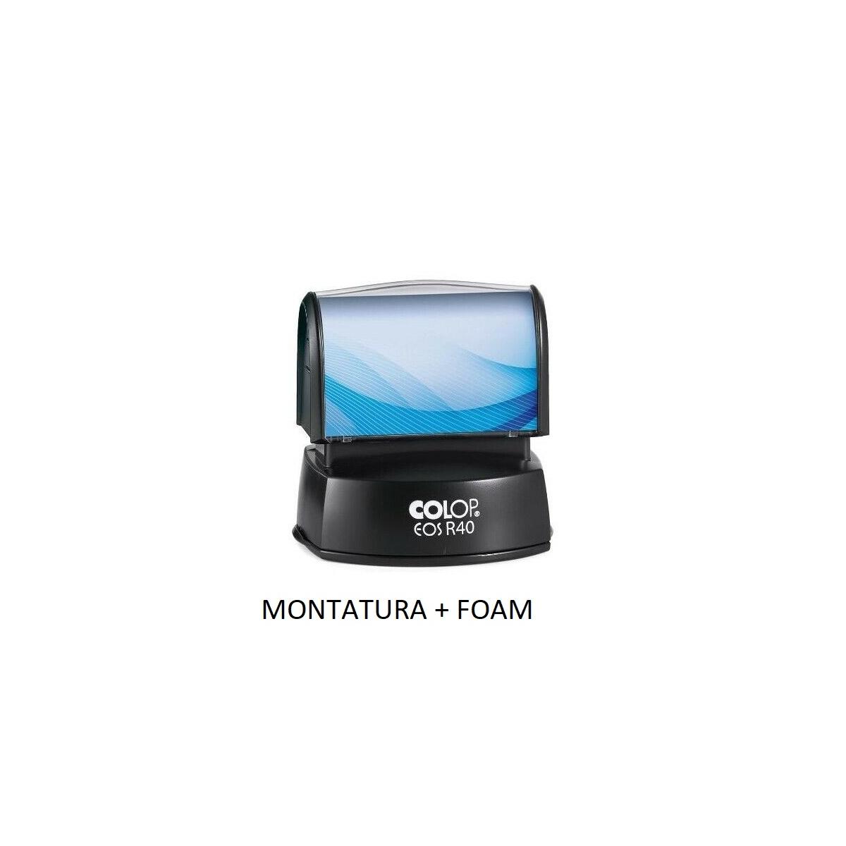 Colop montatura + foam eos r40